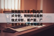 视频网站流量的盈利模式分析,视频网站盈利模式分析,用户量、广告收入和会员费用构成 视频网站流量的盈利模式分析,视频网站盈利模式分析,用户量、广告收入和会员费用构成