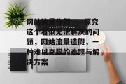网站流量作假——探究这个看似无法解决的问题，网站流量造假，一种难以克服的难题与解决方案