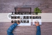 上海网站SEO职位薪酬解析,高薪背后的行业趋势与挑战 上海网站SEO职位薪酬解析,高薪背后的行业趋势与挑战