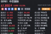 港股中芯国际涨幅扩大至10% 成交额超32亿港元 港股中芯国际涨幅扩大至10% 成交额超32亿港元