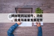 揭秘爬网站插件，功能、应用与未来发展趋势