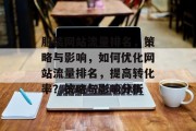服装网站流量排名,策略与影响,如何优化网站流量排名,提高转化率?策略与影响分析 服装网站流量排名,策略与影响,如何优化网站流量排名,提高转化率?策略与影响分析