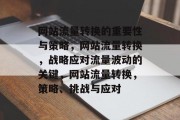 网站流量转换的重要性与策略,网站流量转换,战略应对流量波动的关键,网站流量转换,策略、挑战与应对 网站流量转换的重要性与策略,网站流量转换,战略应对流量波动的关键,网站流量转换,策略、挑战与应对