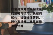打造高效外贸网站流量的策略与技巧,关键词优化、社交媒体营销、转化率提升、商品详情页设计等 打造高效外贸网站流量的策略与技巧,关键词优化、社交媒体营销、转化率提升、商品详情页设计等