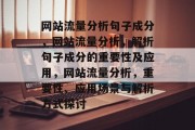网站流量分析句子成分,网站流量分析,解析句子成分的重要性及应用,网站流量分析,重要性、应用场景与解析方式探讨 网站流量分析句子成分,网站流量分析,解析句子成分的重要性及应用,网站流量分析,重要性、应用场景与解析方式探讨