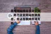 昆明网站排名优化公司，助力企业网站脱颖而出，抢占互联网市场先机