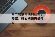 第二轮俄乌谈判在即,专家:核心问题仍是停火 第二轮俄乌谈判在即,专家:核心问题仍是停火