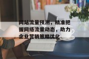 网站流量预测,精准把握网络流量动态,助力企业营销策略优化 网站流量预测,精准把握网络流量动态,助力企业营销策略优化