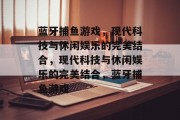 蓝牙捕鱼游戏，现代科技与休闲娱乐的完美结合，现代科技与休闲娱乐的完美结合，蓝牙捕鱼游戏