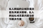 私人网站的公域流量问题及其解决策略,私人网站私域流量问题分析与解决方案 私人网站的公域流量问题及其解决策略,私人网站私域流量问题分析与解决方案