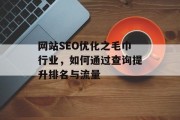 网站SEO优化之毛巾行业,如何通过查询提升排名与流量 网站SEO优化之毛巾行业,如何通过查询提升排名与流量