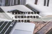 全面解析XY游戏攻略，轻松提升游戏体验，迈向高手之路