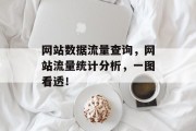 网站数据流量查询,网站流量统计分析,一图看透! 网站数据流量查询,网站流量统计分析,一图看透!