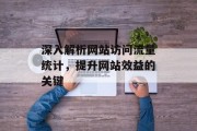 深入解析网站访问流量统计,提升网站效益的关键 深入解析网站访问流量统计,提升网站效益的关键