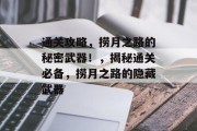 通关攻略,捞月之路的秘密武器!,揭秘通关必备,捞月之路的隐藏武器