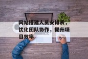 网站搭建人员安排表，优化团队协作，提升项目效率