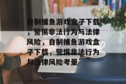 自制捕鱼游戏盒子下载，警惕非法行为与法律风险，自制捕鱼游戏盒子下载，警惕非法行为与法律风险考量