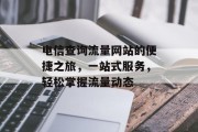 电信查询流量网站的便捷之旅,一站式服务,轻松掌握流量动态 电信查询流量网站的便捷之旅,一站式服务,轻松掌握流量动态