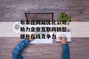 石家庄网站优化公司，助力企业互联网转型，提升在线竞争力