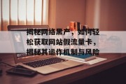 揭秘网络黑产，如何轻松获取网站假流量卡，揭秘其运作机制与风险