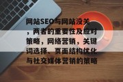 网站SEO与网站没关,两者的重要性及应对策略,网络营销,关键词选择、页面结构优化与社交媒体营销的策略 网站SEO与网站没关,两者的重要性及应对策略,网络营销,关键词选择、页面结构优化与社交媒体营销的策略