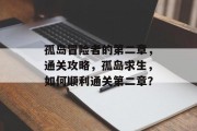 孤岛冒险者的第二章，通关攻略，孤岛求生，如何顺利通关第二章？