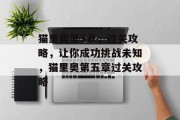 猫里奥第5章，过关攻略，让你成功挑战未知，猫里奥第五章过关攻略