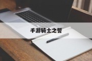 手游骑士之誓 手游骑士之誓