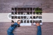 海外测网站流量的网站及其分析,海外市场流量网站分析,从用户行为、广告点击率到付费转化率 海外测网站流量的网站及其分析,海外市场流量网站分析,从用户行为、广告点击率到付费转化率