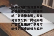 探索网站广告流量来源的多元可能性，揭秘网站广告流量来源，多元可能性分析，揭秘网站广告流量来源，多元可能性的深度剖析与解析