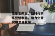 流量宝网站，新时代网络营销利器，助力企业突破流量瓶颈