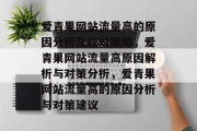 爱青果网站流量高的原因分析及应对策略,爱青果网站流量高原因解析与对策分析,爱青果网站流量高的原因分析与对策建议 爱青果网站流量高的原因分析及应对策略,爱青果网站流量高原因解析与对策分析,爱青果网站流量高的原因分析与对策建议