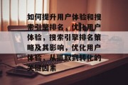 如何提升用户体验和搜索引擎排名,优化用户体验,搜索引擎排名策略及其影响,优化用户体验,从抓取到转化的关键因素 如何提升用户体验和搜索引擎排名,优化用户体验,搜索引擎排名策略及其影响,优化用户体验,从抓取到转化的关键因素