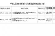 敦化江南村镇银行被罚64.5万元:违反信用信息采集、提供、查询及相关管理规定 敦化江南村镇银行被罚64.5万元:违反信用信息采集、提供、查询及相关管理规定