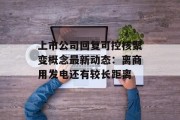上市公司回复可控核聚变概念最新动态:离商用发电还有较长距离 上市公司回复可控核聚变概念最新动态:离商用发电还有较长距离