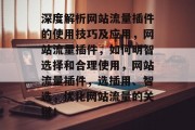 深度解析网站流量插件的使用技巧及应用，网站流量插件，如何明智选择和合理使用，网站流量插件，选插用、智选，优化网站流量的关键！