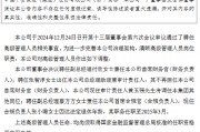 中国平安:副总经理付欣兼任首席财务官、副总经理蔡方方兼任首席合规官、张智淳任总助兼审计责任人 中国平安:副总经理付欣兼任首席财务官、副总经理蔡方方兼任首席合规官、张智淳任总助兼审计责任人