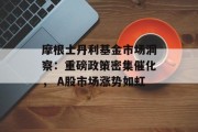 摩根士丹利基金市场洞察:重磅政策密集催化, A股市场涨势如虹 摩根士丹利基金市场洞察:重磅政策密集催化, A股市场涨势如虹