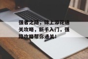 强者之路，锦上添花通关攻略，新手入门，强路攻略帮你通关！