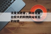 流量领跑者,揭秘流量比较大的购物网站背后的秘密 流量领跑者,揭秘流量比较大的购物网站背后的秘密