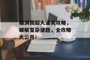 脑洞我超大通关攻略,破解复杂谜题,全攻略大公开!