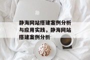 静海网站搭建案例分析与应用实践,静海网站搭建案例分析