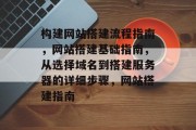 构建网站搭建流程指南，网站搭建基础指南，从选择域名到搭建服务器的详细步骤，网站搭建指南