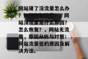 网站建了没流量怎么办?如何恢复流量?,网站没流量是什么原因?怎么恢复?,网站无流量,原因分析与对策;网站流量低的原因及解决方法。 网站建了没流量怎么办?如何恢复流量?,网站没流量是什么原因?怎么恢复?,网站无流量,原因分析与对策;网站流量低的原因及解决方法。