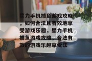 星力手机捕鱼游戏攻略,如何合法且有效地享受游戏乐趣,星力手机捕鱼游戏攻略,合法有效的游戏乐趣享受法 星力手机捕鱼游戏攻略,如何合法且有效地享受游戏乐趣,星力手机捕鱼游戏攻略,合法有效的游戏乐趣享受法
