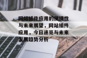 网站插件应用的便捷性与未来展望,网站插件应用,今日速览与未来发展趋势分析 网站插件应用的便捷性与未来展望,网站插件应用,今日速览与未来发展趋势分析