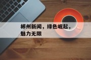 郴州新闻，绿色崛起，魅力无限