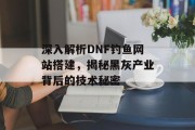 深入解析DNF钓鱼网站搭建,揭秘黑灰产业背后的技术秘密 深入解析DNF钓鱼网站搭建,揭秘黑灰产业背后的技术秘密