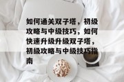 如何通关双子塔,初级攻略与中级技巧,如何快速升级升级双子塔,初级攻略与中级技巧指南 如何通关双子塔,初级攻略与中级技巧,如何快速升级升级双子塔,初级攻略与中级技巧指南