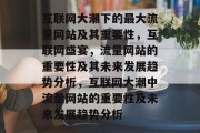 互联网大潮下的最大流量网站及其重要性,互联网盛宴,流量网站的重要性及其未来发展趋势分析,互联网大潮中流量网站的重要性及未来发展趋势分析 互联网大潮下的最大流量网站及其重要性,互联网盛宴,流量网站的重要性及其未来发展趋势分析,互联网大潮中流量网站的重要性及未来发展趋势分析